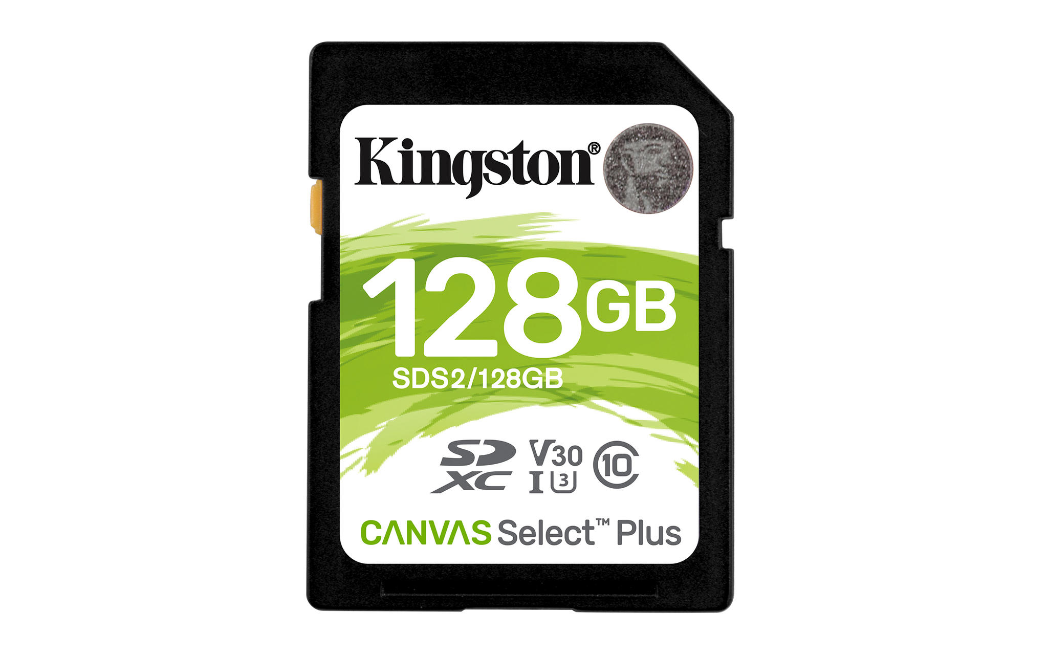 Kingston Canvas Select Plus 128GB SD kaart - Zwart