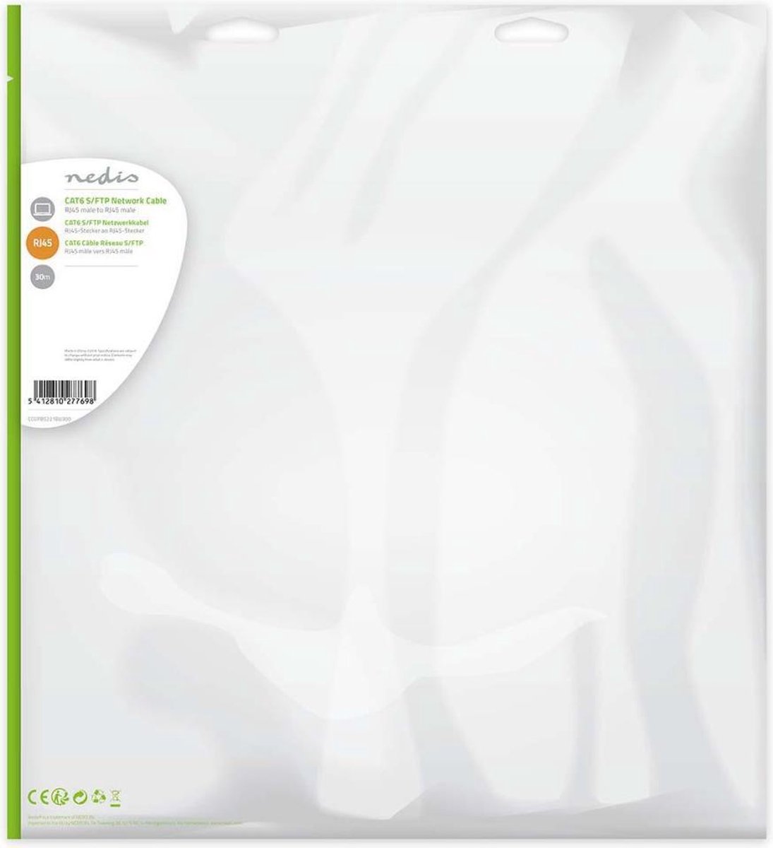 CAT6 S/FTP kabel 30m blauw