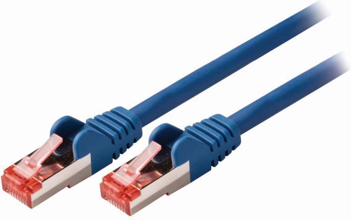 CAT6 S/FTP kabel 30m blauw