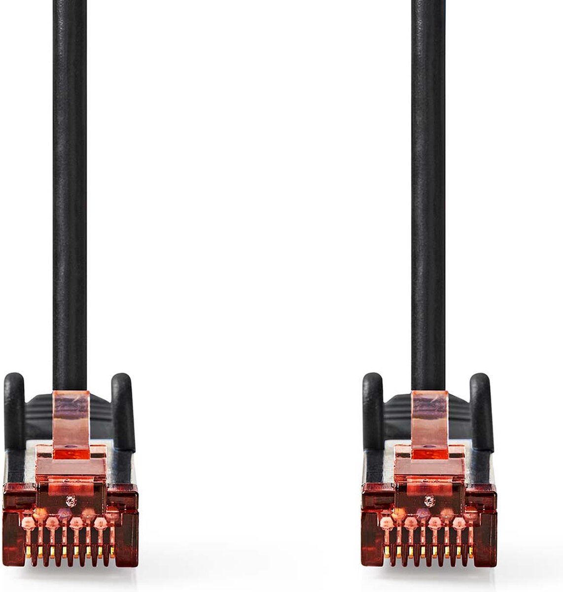 CAT6 S/FTP kabel 10m zwart