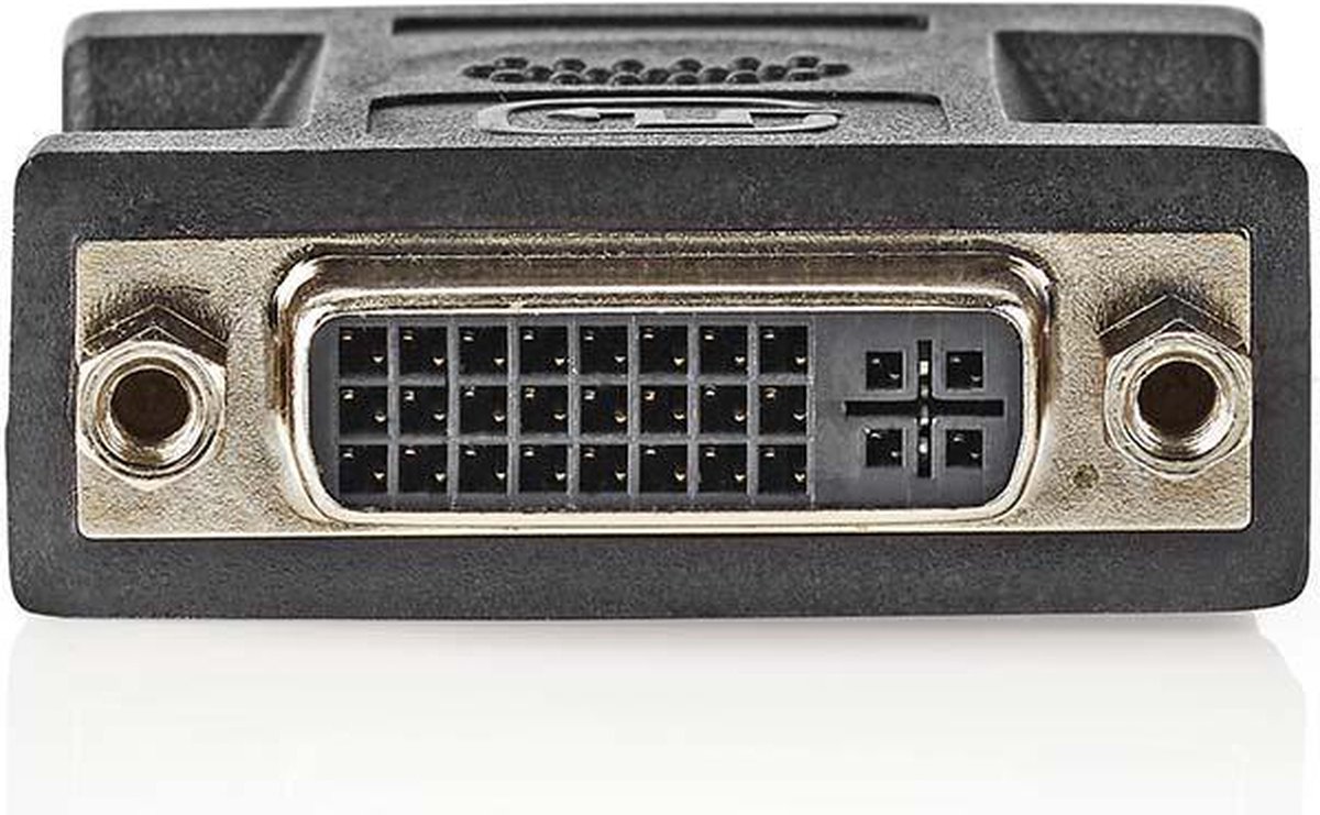Nedis DVI-I adapter F/F zwart