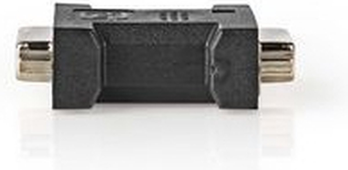 Nedis DVI-I adapter F/F zwart