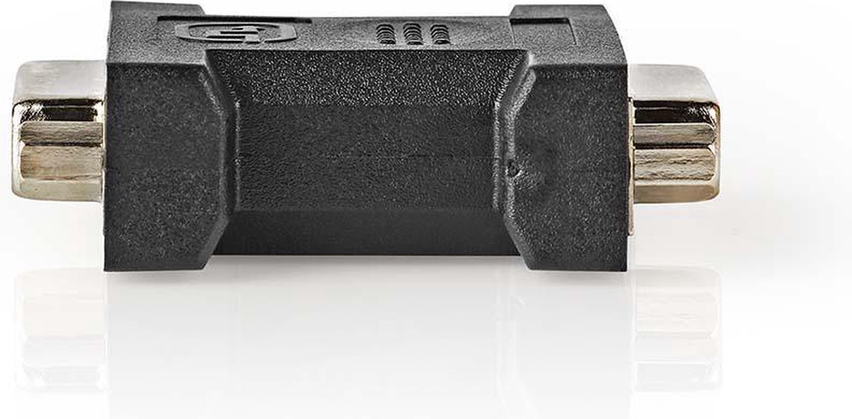 Nedis DVI-I adapter F/F zwart