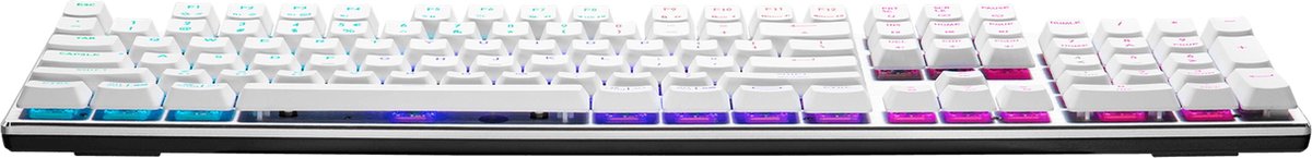 SK653 White TTC Red toestenbord