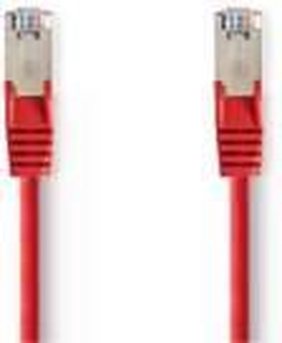 CAT5e SF/UTP kabel rood 1m