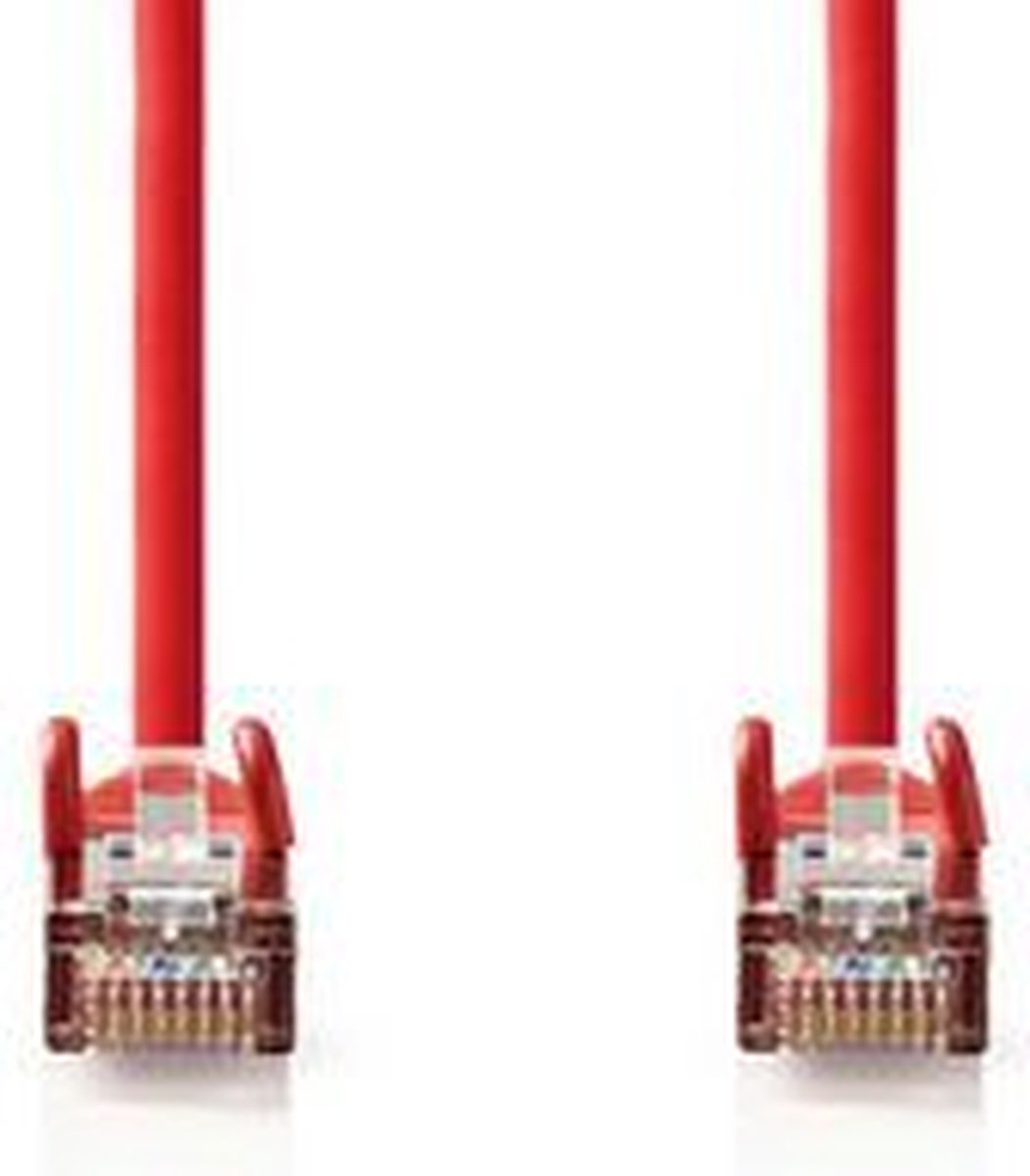 CAT5e SF/UTP kabel rood 1m