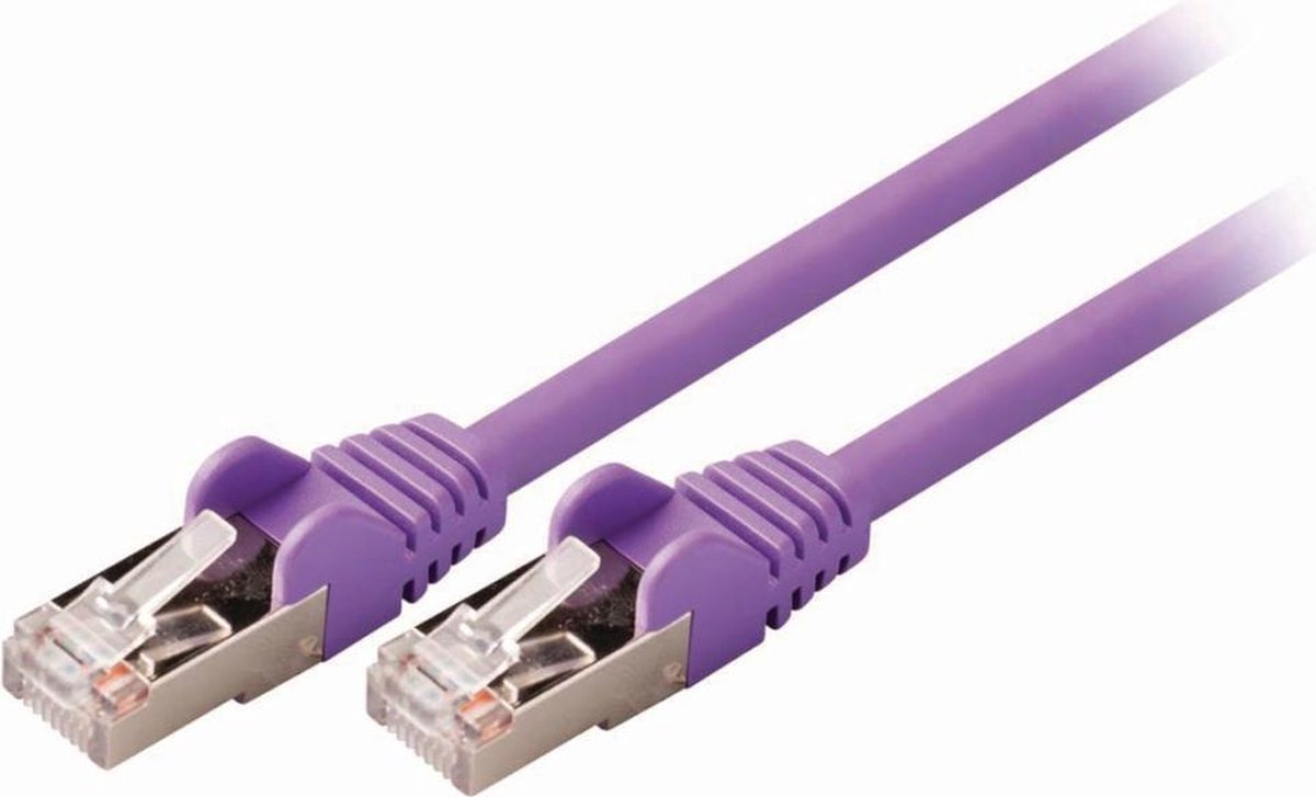 CAT5e SF/UTP kabel paars 3m