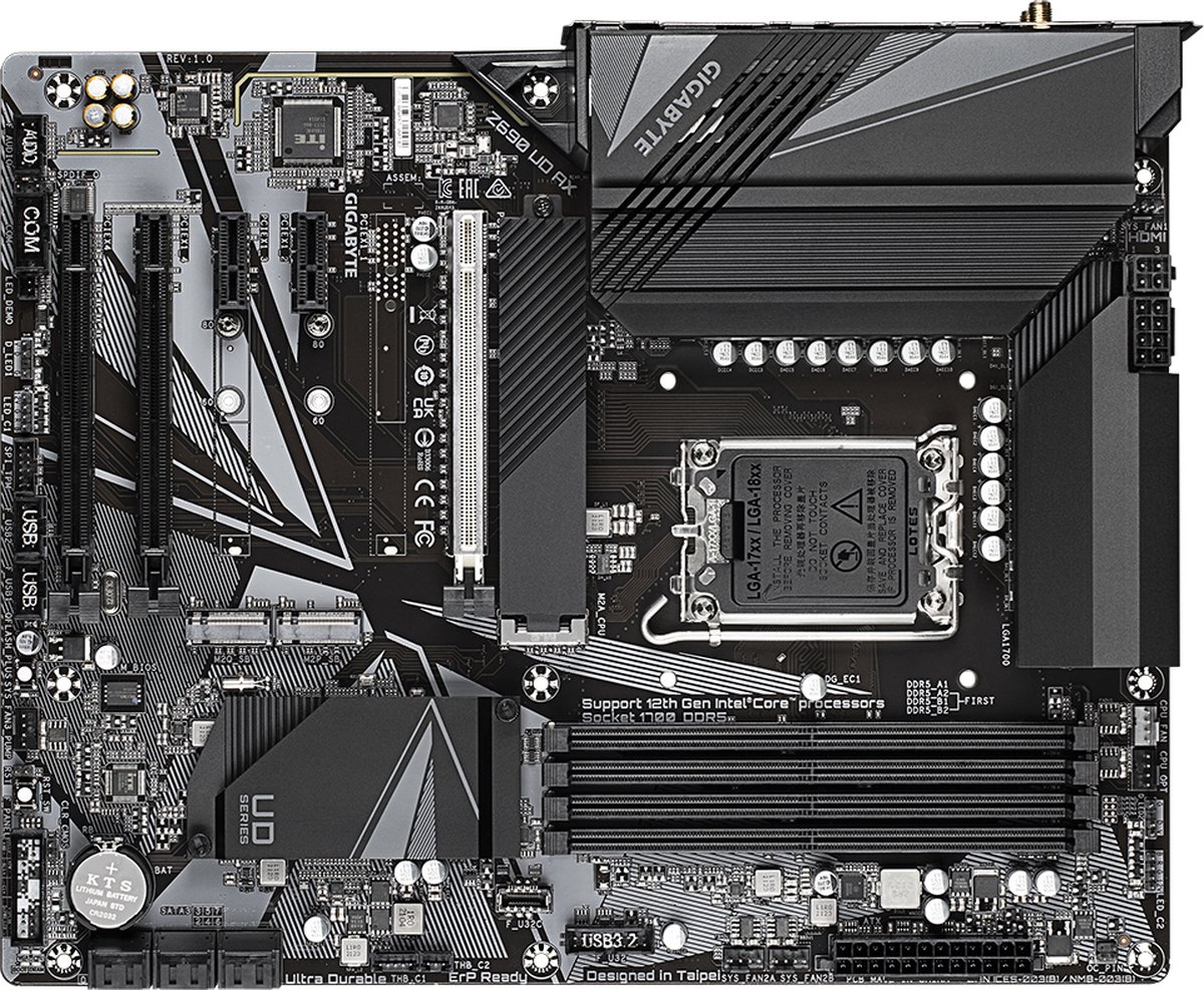 Gigabyte Z690 UD AX moederbord