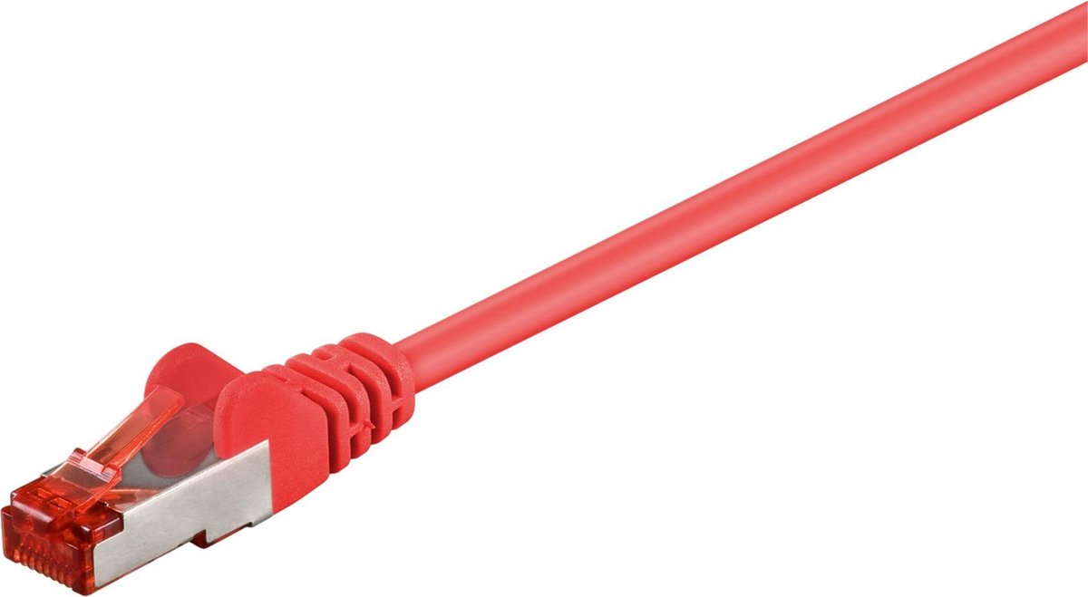 CAT6 S/FTP kabel 15m rood