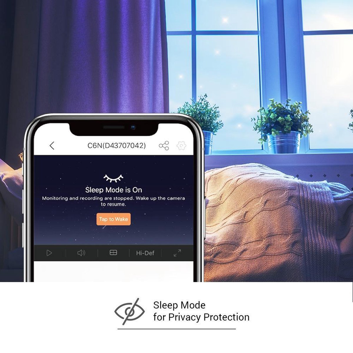 Hikvision beveiligingscamera C6N - Zwart