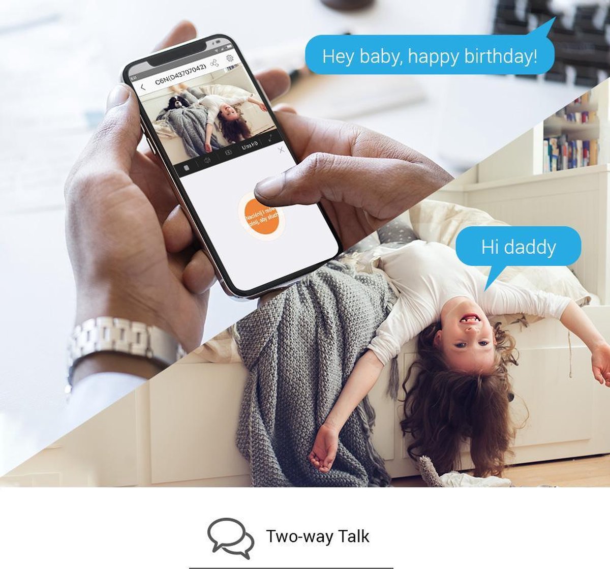 Hikvision beveiligingscamera C6N - Zwart