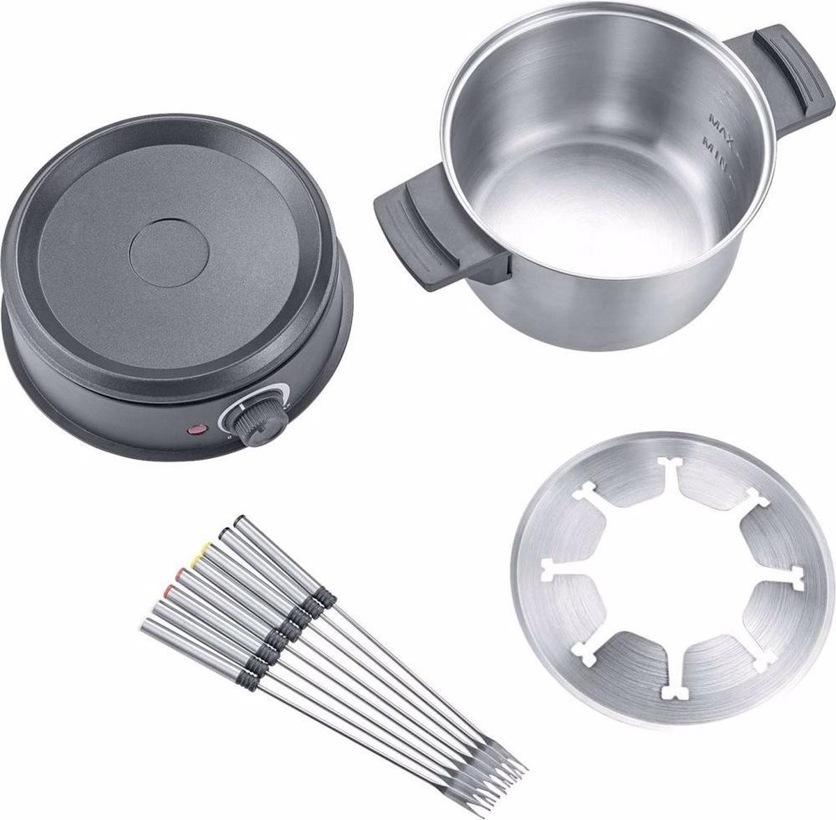 Severin fondueset FO 2470 - Zwart