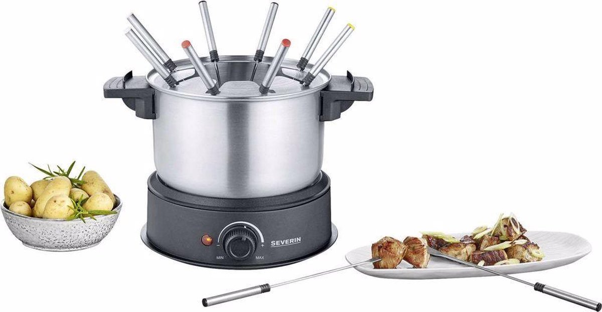 Severin fondueset FO 2470 - Zwart