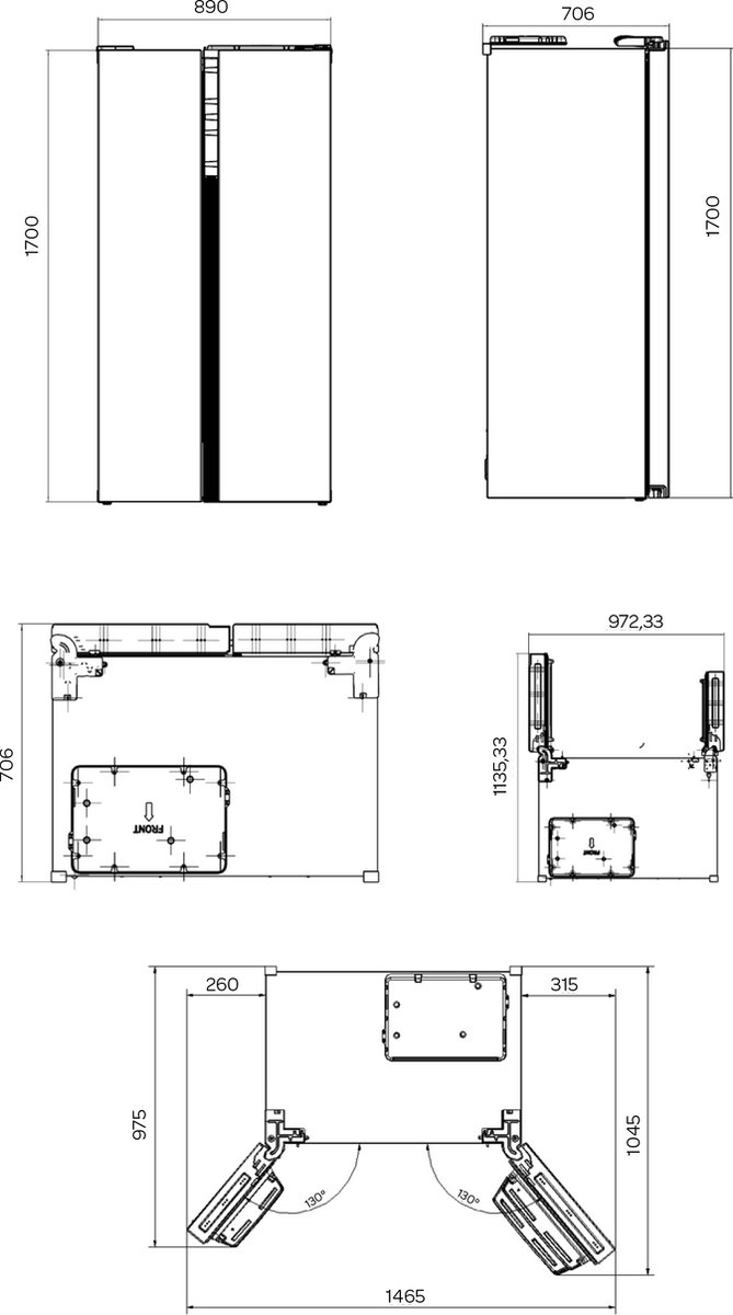 Inventum SKV0178B - Zwart