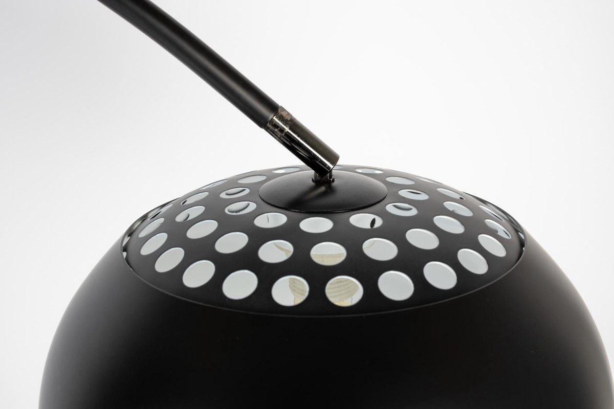 Zuiver Metal Bow Vloerlamp - Zwart