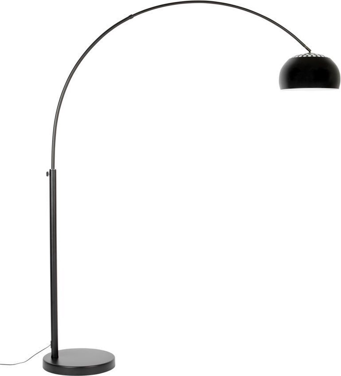 Zuiver Metal Bow Vloerlamp - Zwart
