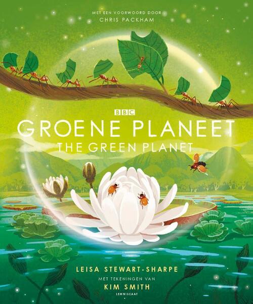 e planeet. The green planet - Groen