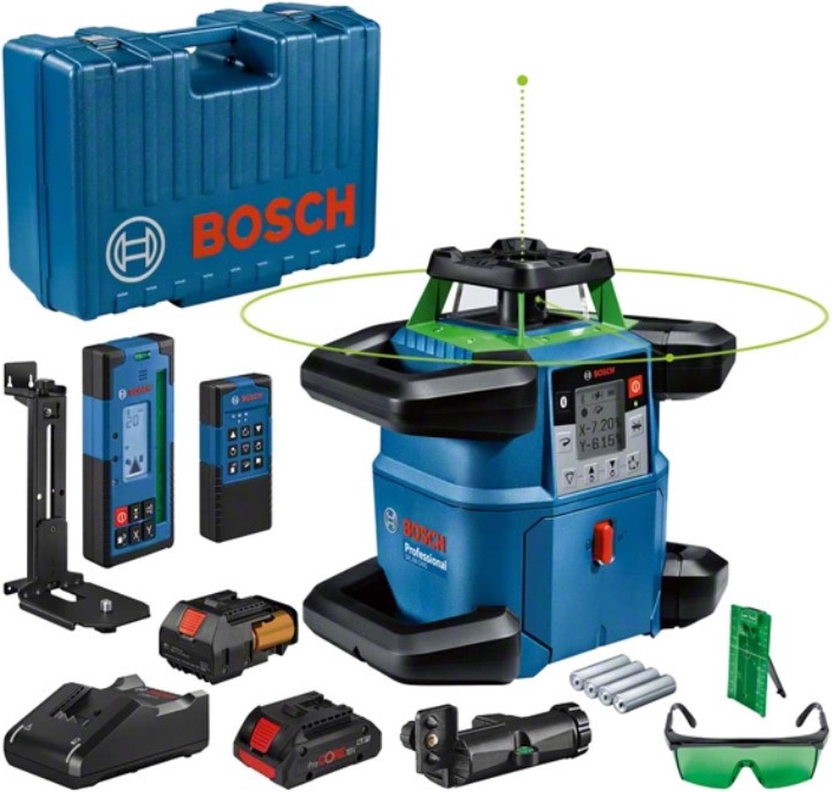 Bosch GRL 650 CHVG | Rotatielaser | Set | GBA ProCORE18V 4,0 Ah + Gal 18V- 40