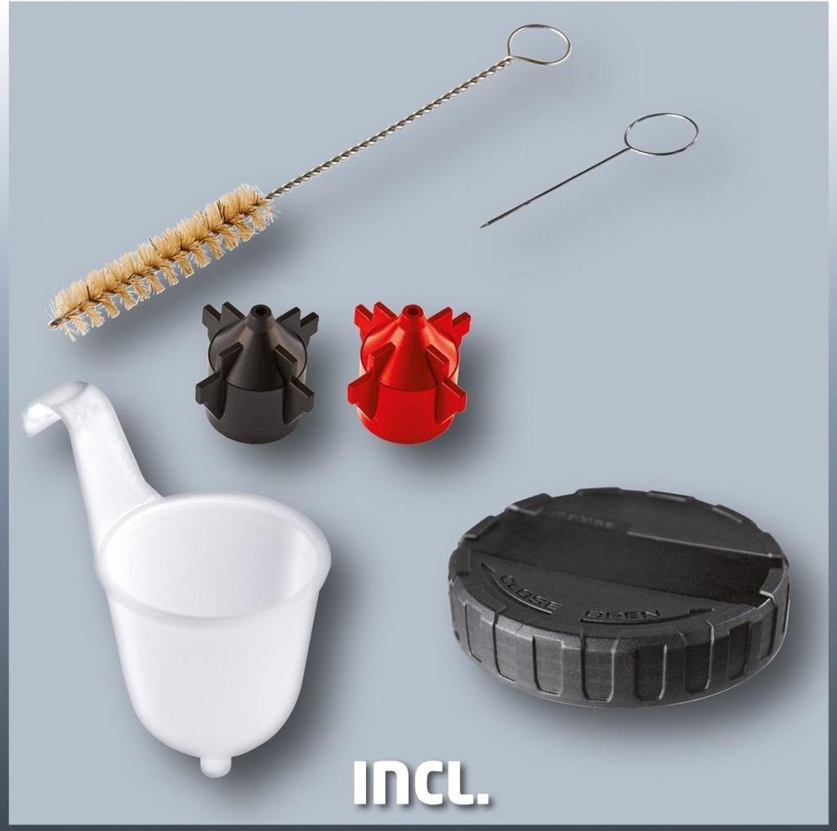 Einhell TC-SY 500 P Verfspuitsysteem - 500W - 1000ml - Rood