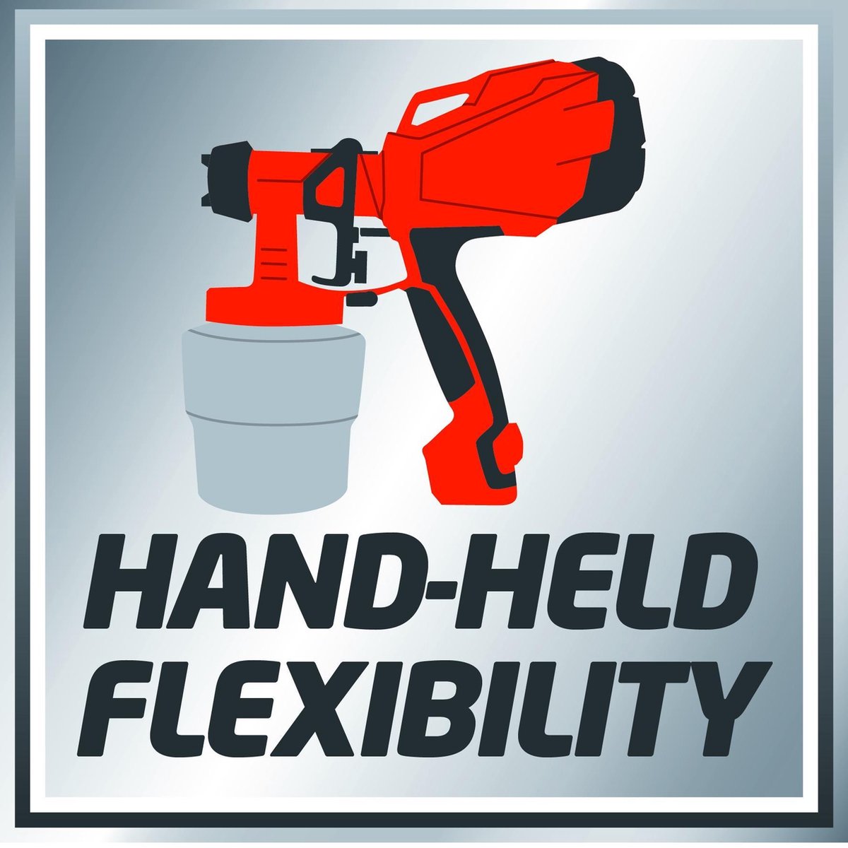 Einhell TC-SY 500 P Verfspuitsysteem - 500W - 1000ml - Rood