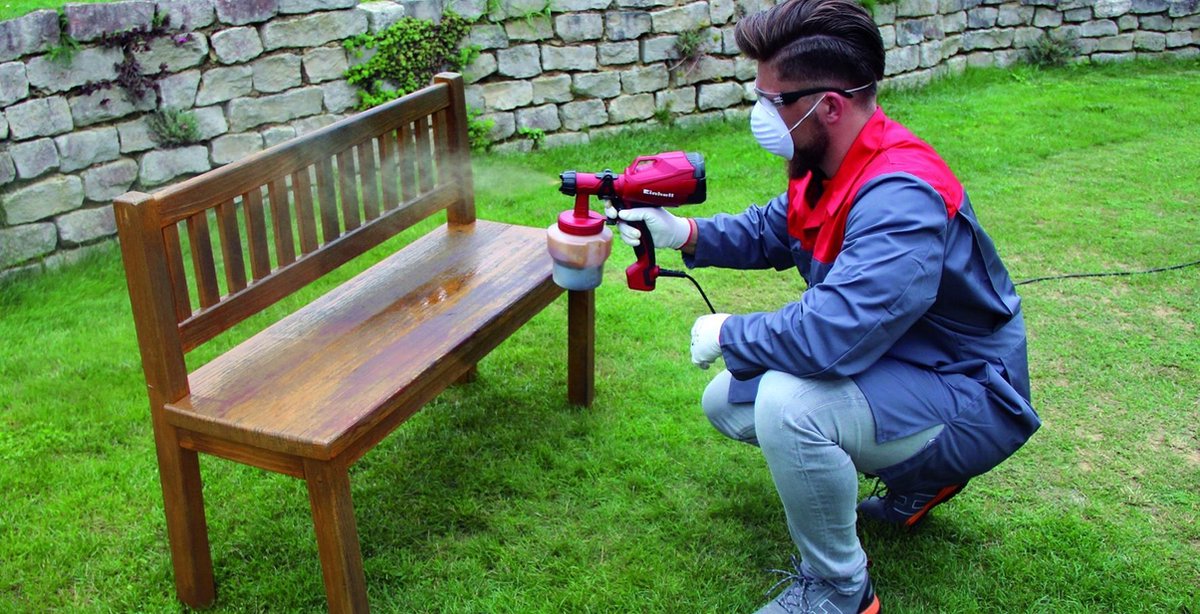 Einhell TC-SY 500 P Verfspuitsysteem - 500W - 1000ml - Rood