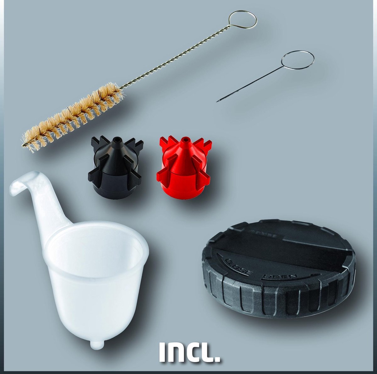 Einhell TC-SY 500 P Verfspuitsysteem - 500W - 1000ml - Rood