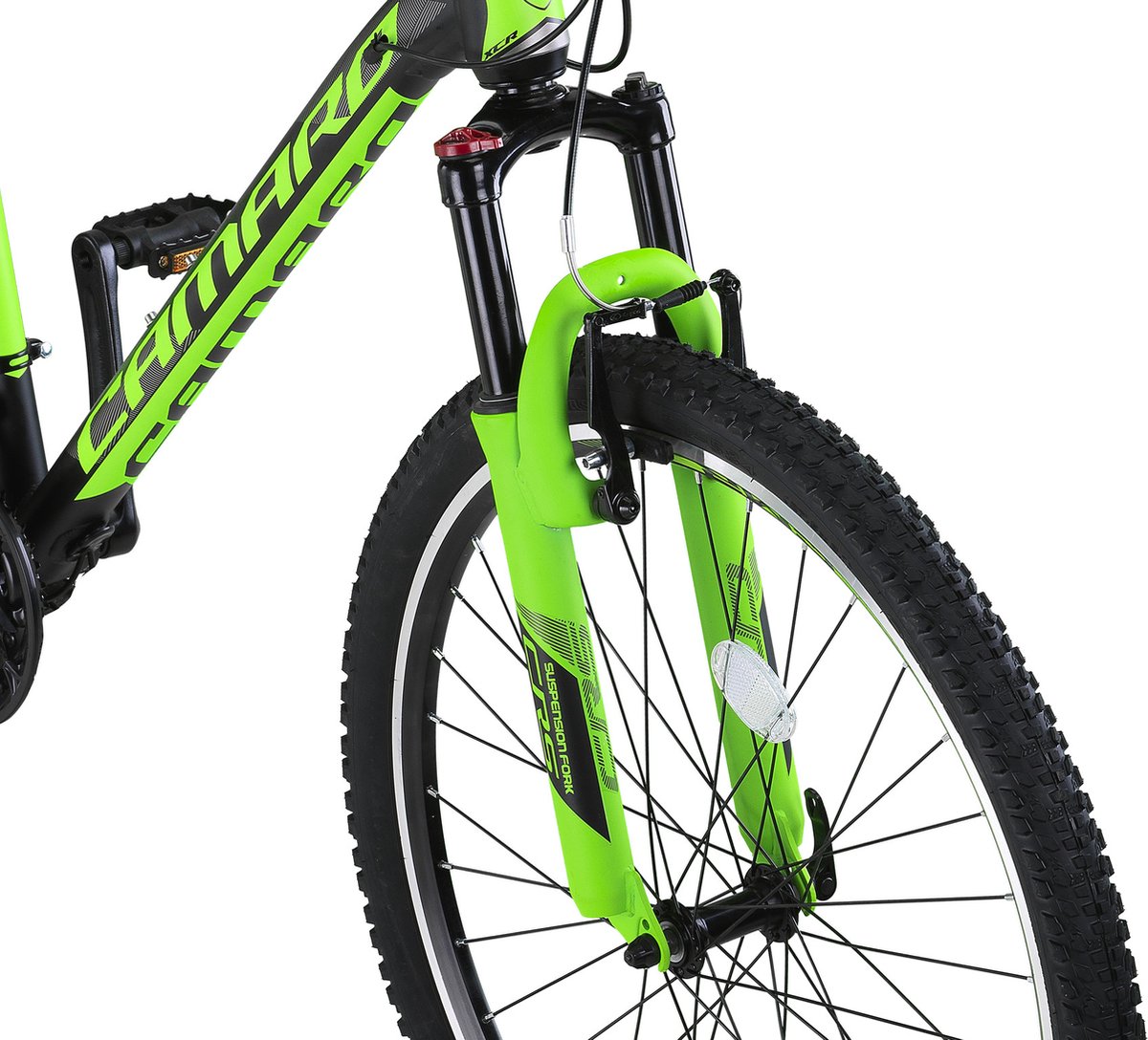 Altec Camaro Mountainbike 27,5 inch V-Brakes Black/Green 21v