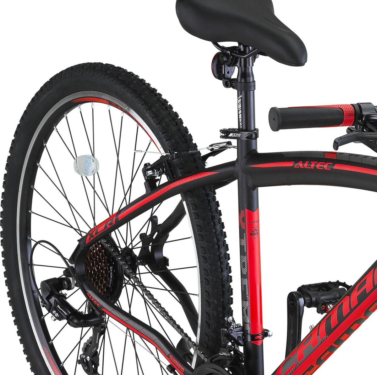 Altec Camaro Mountainbike 27,5 inch V-Brakes Black/Red 21v
