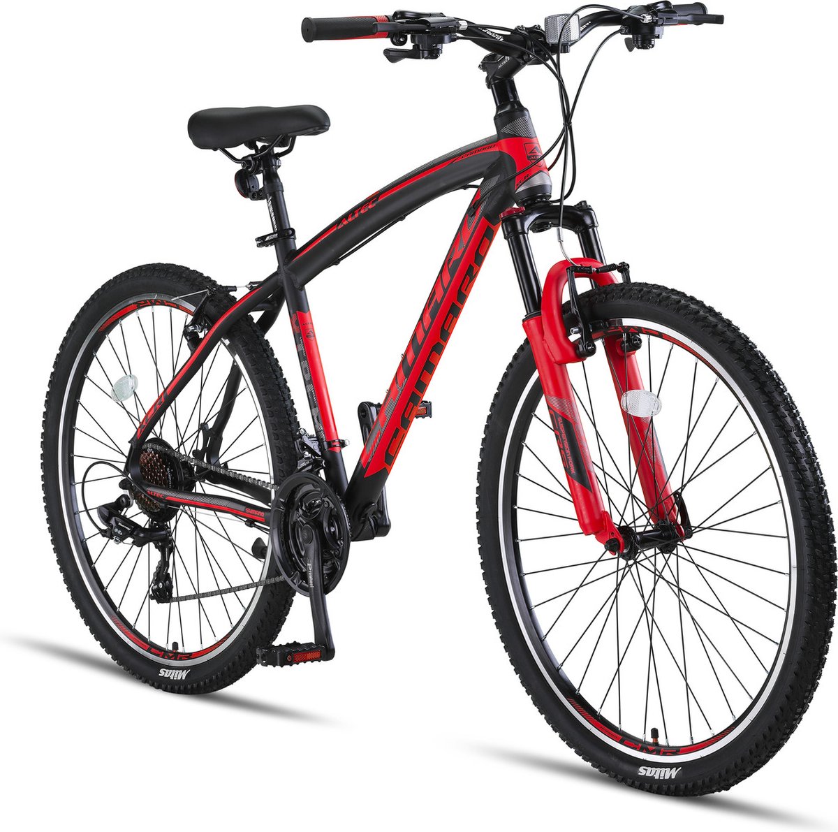 Altec Camaro Mountainbike 27,5 inch V-Brakes Black/Red 21v