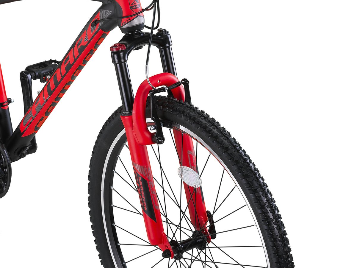 Altec Camaro Mountainbike 27,5 inch V-Brakes Black/Red 21v