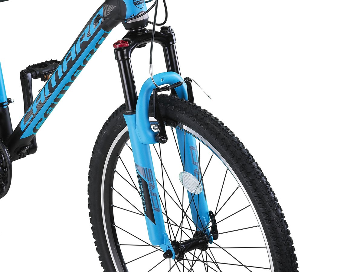 Altec Camaro Mountainbike 27,5 inch V-Brakes Black/Blue 21v
