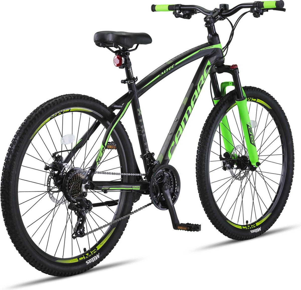Altec Camaro Mountainbike 27,5 inch Schijfremmen Black/Green 21v