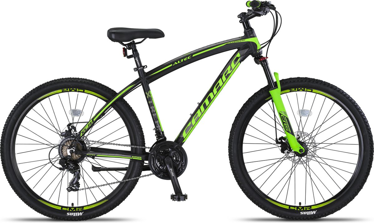 Altec Camaro Mountainbike 27,5 inch Schijfremmen Black/Green 21v
