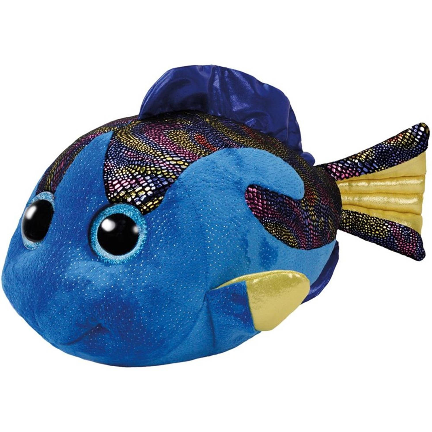 ty Beanie Boo's Xl Aqua Fish 42cm - Blauw