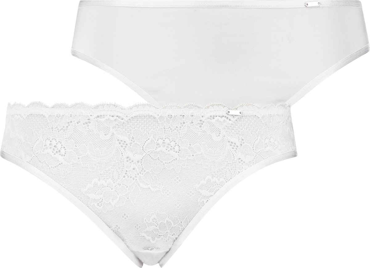 Hunkemöller 2-pack slips Angie Wit