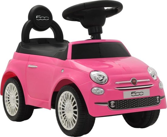 Vidaxl Loopauto Fiat 500 - Roze