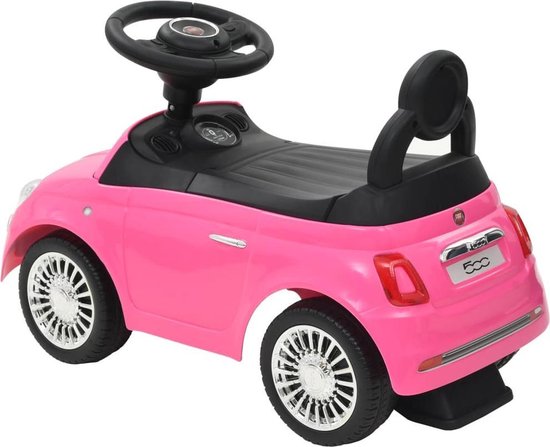 Vidaxl Loopauto Fiat 500 - Roze