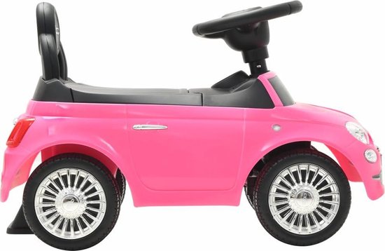 Vidaxl Loopauto Fiat 500 - Roze
