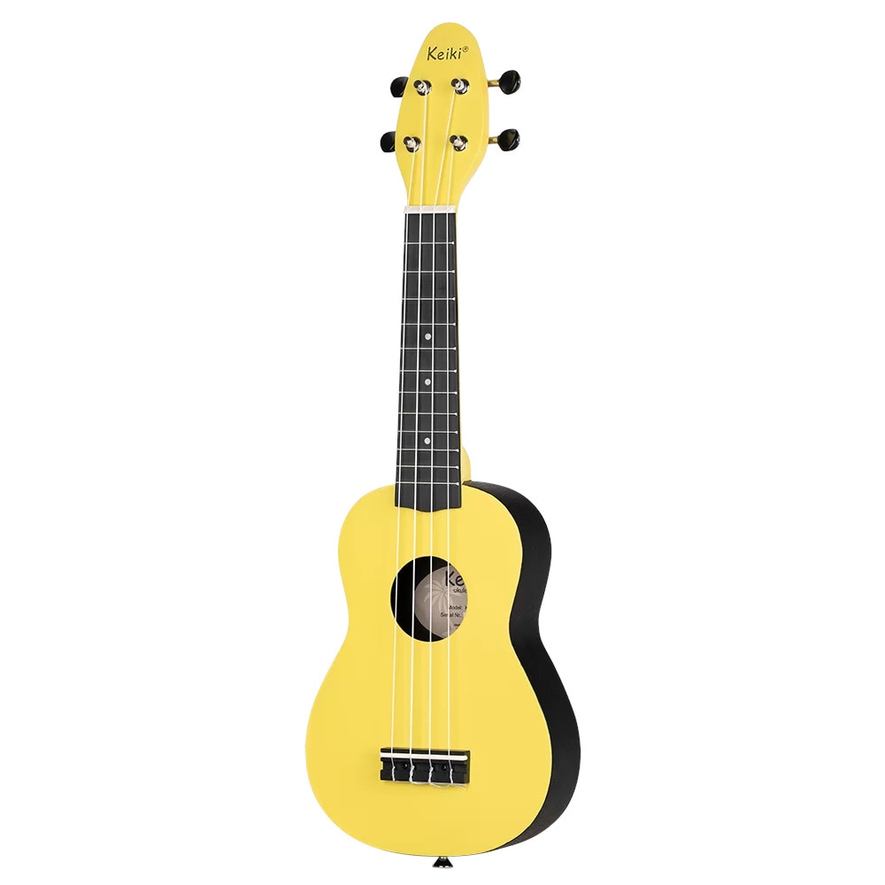 Ortega Keiki K2-LGR Soprano Size Ukulele Lemon Grass sopraan ukelele set