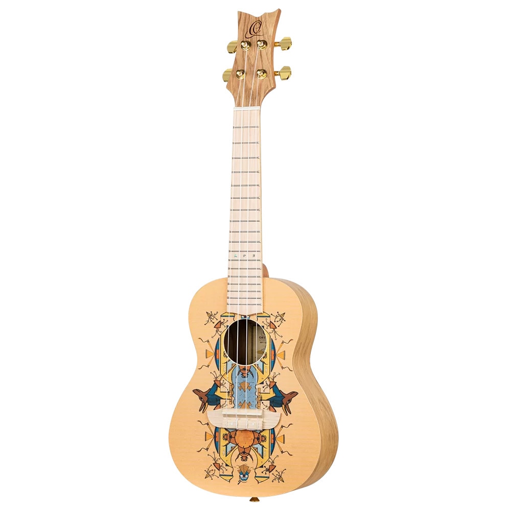 Ortega RUAR-EY Art Series Concert Size Ukulele Egypt concert ukelele