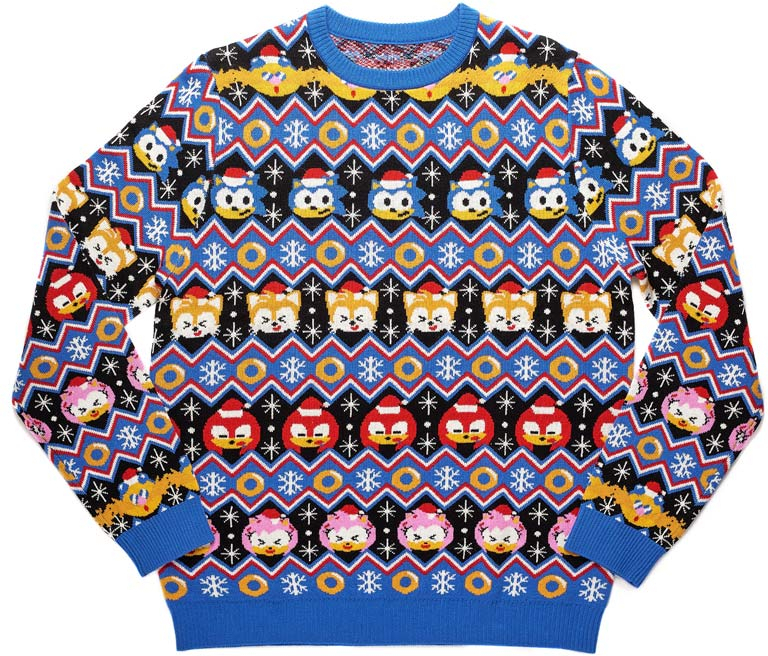 Numskull Sonic the Hedgehog - Sonic Characters Christmas Sweater