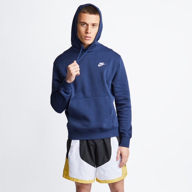 Nike Club - Hoodie in marine - Blauw