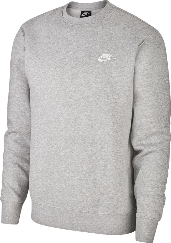 Nike Club - Sweater met ronde hals in - Grijs