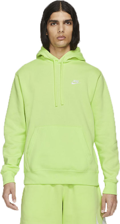 Nike - Club - Hoodie in citroengeel