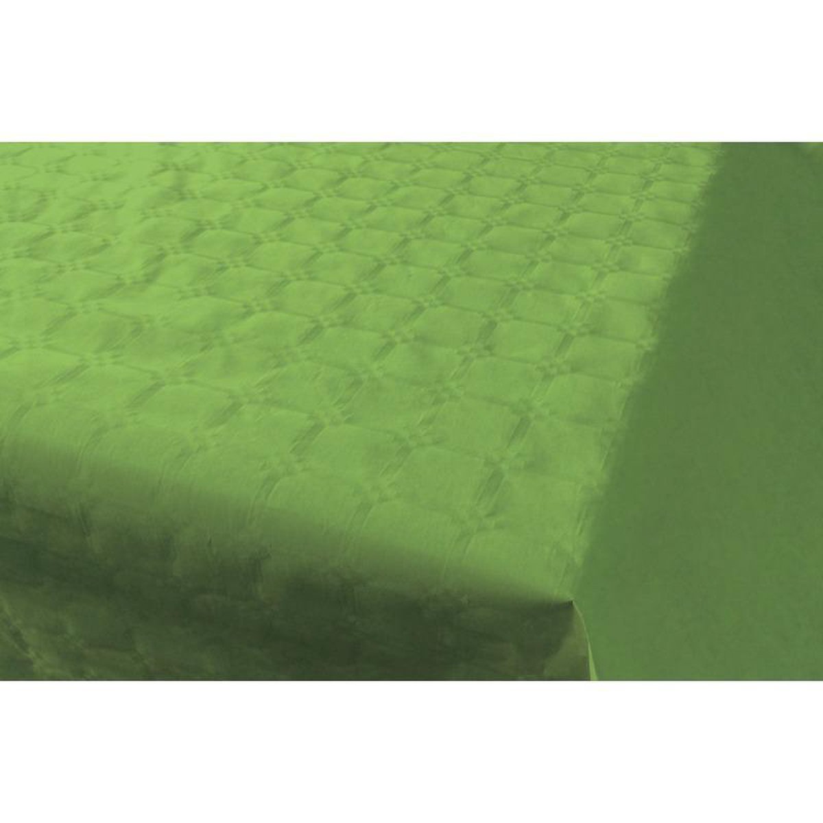 Haza Original Licht Papieren Tafellaken/tafelkleed 800 X 118 Cm Op Rol - Lichte Thema Tafeldecoratie Versieringen - Groen