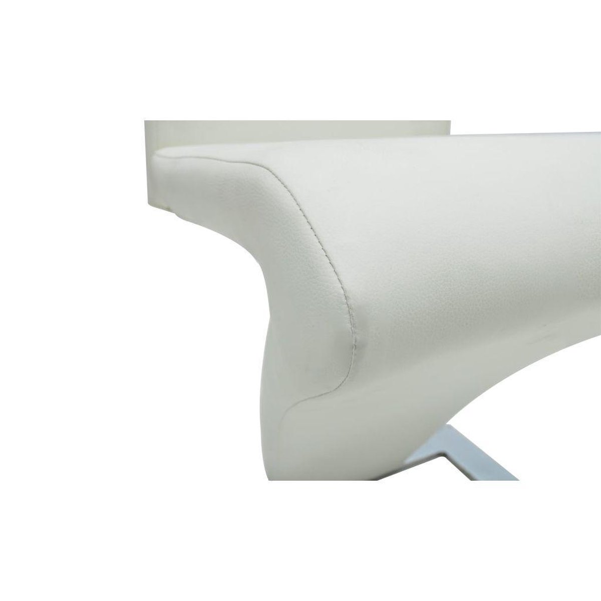 Vidaxl Eetkamerstoelen 2 St Kunstleer - Wit