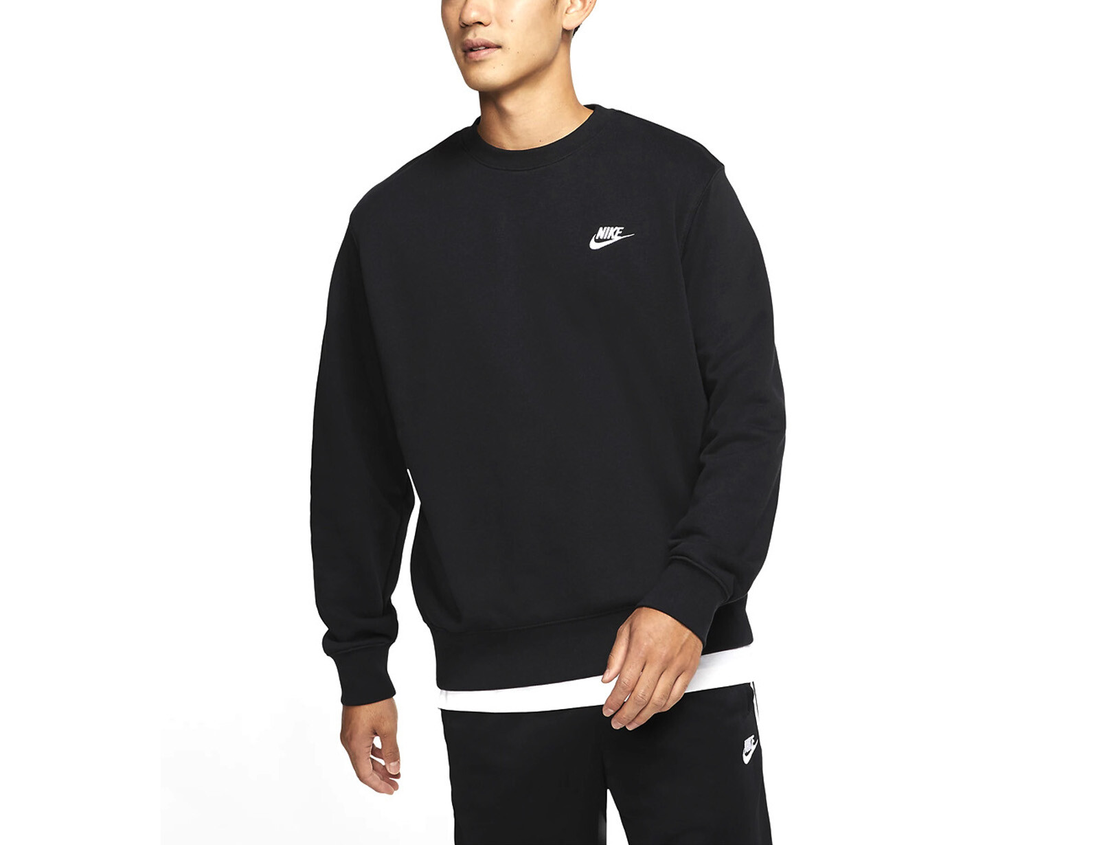 Nike - Sweater met ronde hals in - Zwart