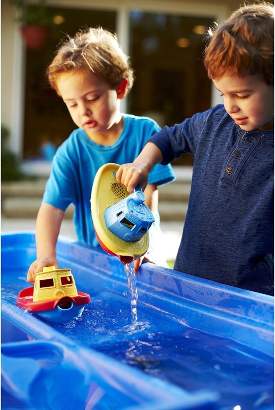 Green Toys Tugboat - Red Handle