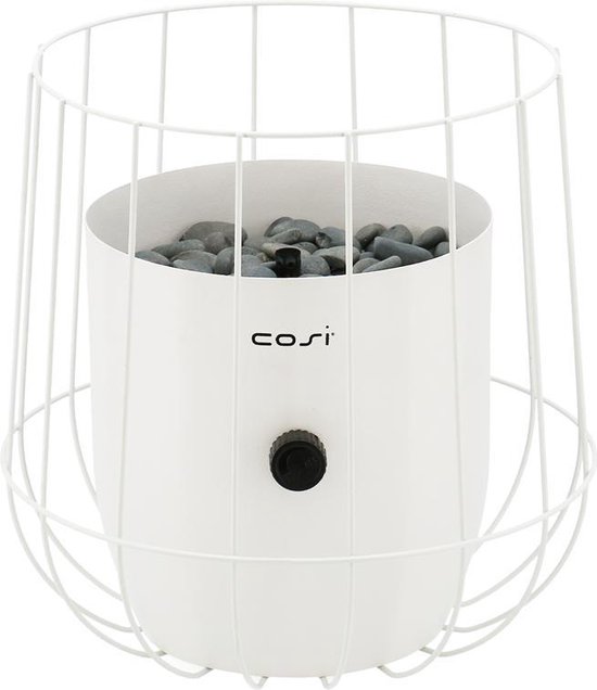 Cosi Fires Cosiscoop Basket Gaslantaarn - Wit