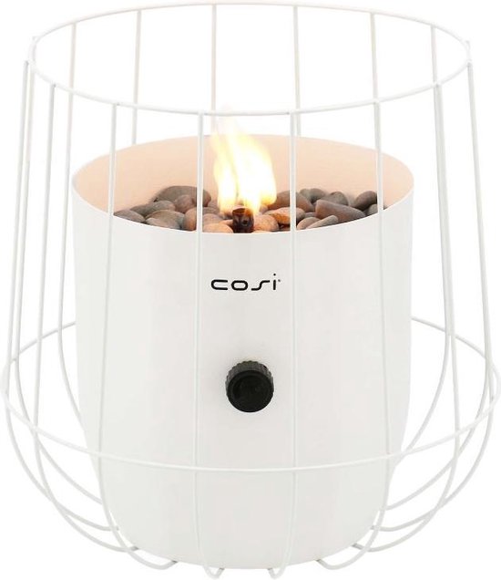 Cosi Fires Cosiscoop Basket Gaslantaarn - Wit